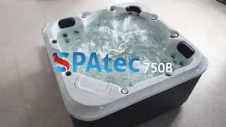 Jacuzzi spa exterior Spatec 750B branco