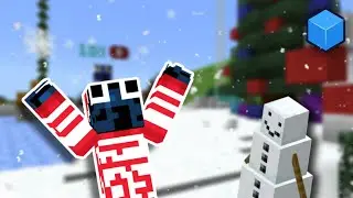 Getting the Island Ready for Christmas! Cubecraft Skyblock Ep. 64