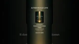 AUTHENTICALLY LOVE - CSDC MUSIC
