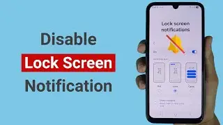 Как полностью отключить уведомления на экране блокировки на Android
