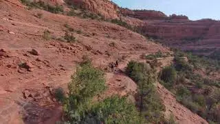 Sedona Mezcal Trail Drone Skydio 2 Follow Cam