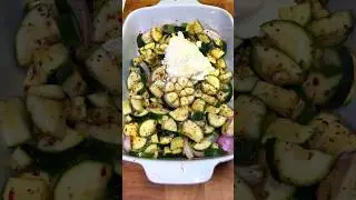 One Tray Creamy Zucchini Pasta Bake - Easy & Quick