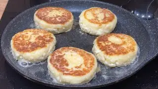 Рецепт дала бабушка🔥Сырники на сковороде! Сочные и нежные сырники!