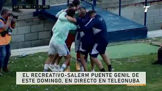 El Recreativo-Salerm Puente Genil de este domingo, en directo en Teleonuba