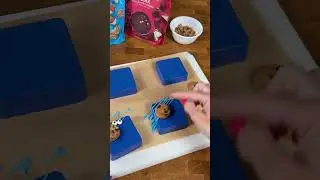 Печеньковый монстр S&rsquo;mores 💙 Подпишитесь, чтобы получить больше шоколада 🍫 #smores #cookiemonster