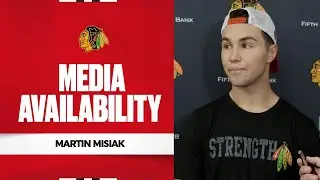 Martin Misiak at 2025 Prospect Camp | Chicago Blackhawks
