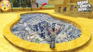 Franklin Ko Golden House Ke Swimming Pool Me Mila GTA V City  Me Jane Ka Rasta In IBD3D?..😱 #1