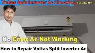 Voltas Split Inverter Ac Not Working //Voltas Split Inverter Ac Tripping // how to repair by ac