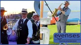Saxofonist Ron (met DJ)