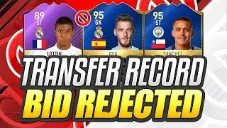 NEW INSANE REJECTED TRANSFER BIDS!!