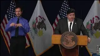Coronavirus Illinois | Gov. JB Pritzker gives daily COVID-19 update on new deaths, cases in IL