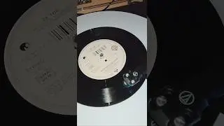 My only 7 inch record. 😊 Beautiful song from #backtothefuture 🤩 #zztop #vinyl #records #atlp120xusb