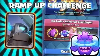 Best Birthday Ramp Up Challenge Deck! (Clash Royale)