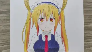 C&aacute;ch vẽ Tohru | Tập vẽ anime đơn giản | BER ART #55