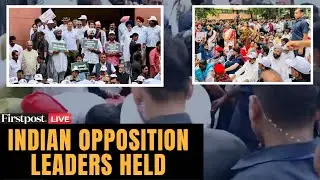 LIVE: Indian Opposition Leaders Detained Amid Row Over Election Commission | Bihar SIR