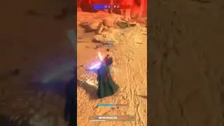 An alternative duel between Vader and Anakin #ps4 #battlefront2