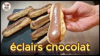 Éclairs au chocolat — Recette pâtissière simple et inratable