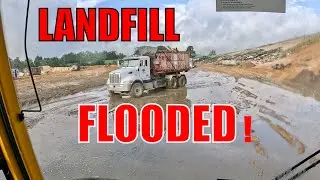Landfill gets FLOODED!