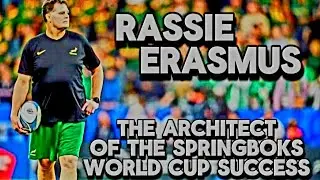 Rassie Erasmus - The Architect of The Springboks Rugby 🏉 World Cup Success #rugby #sports
