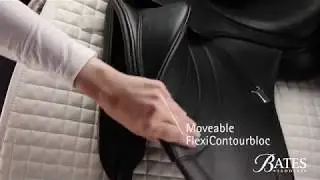 Bates Saddles -  Saddle Feature -  Adjustable FlexiContourbloc