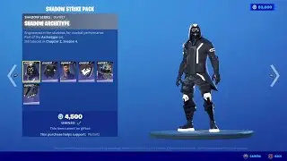 SHADOW STRIKE PACK IS BACK IN FORTNITE!