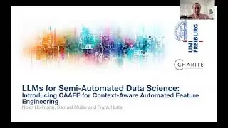 Large Language Models for Automated Data Science: Context-Aware Automated Feature Engineering CAAFE