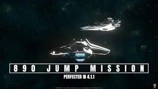 4.1.1 | 890 Jump Mission Is Perfected In 4.1.1 | Star Citizen PTU Testing 4k