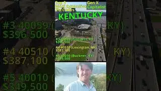 Top 5 Most Expensive KENTUCKY Home areas by zip code.