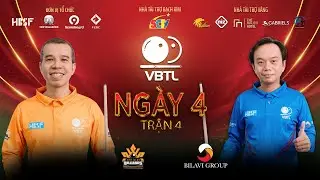 GIẢI BILLIARDS CAROM 3 BĂNG TEAM LEAGUE 2025 || SEASON 1 - TRẬN 4 - NGÀY 28/12 || SCTV THỂ THAO