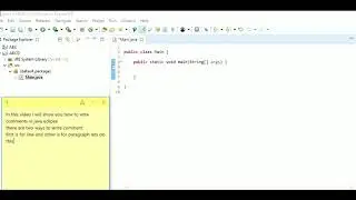 How to write comments in java eclipse | Two ways to write comments in java | Quick Errors