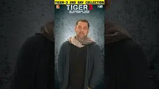 tiger-3 2nd  day collection #shorts #tiger3 #salmankhan