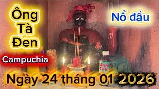 Xin lộc &ocirc;ng t&agrave; đen linh thi&ecirc;ng giữa đồng h&ocirc;m nay ng&agrave;y 01 th&aacute;ng 24 ( lộc  chuẩn Tiến t&agrave;i lộc vlog)