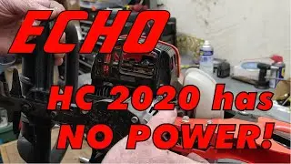 У кустореза Echo HC 2020 нет питания!