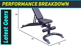 Тренажер Body Solid GFID100B: неразрушимая скамья, необходимая для ваших тренировок.