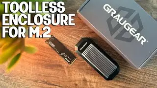 Handy M.2 Enclosure - GrauGear Type-C with SSD Holder