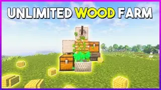 Minecraft 1.21+ The FASTEST UNLIMITED Wood Farm!