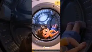 Застряла в стиральной машине 🤯 | Представляем #shorts #shortvideo
