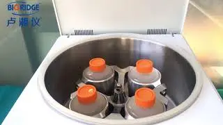 TD5.5 Tabletop High Capacity Centrifuge material balance before centrifugation