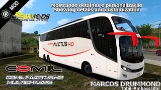 Testando o Novo Comil Invictus HD Multichasis da JP3DMods? TODOS OS DETALHES! E COM SORTEIO!