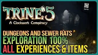 Trine 5 - Level 9 Dungeons and Sewer Rats 100% Walkthrough - All Experience & Collectibles