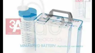 Miniaspeed battery. Aspirador gama profesional 3a