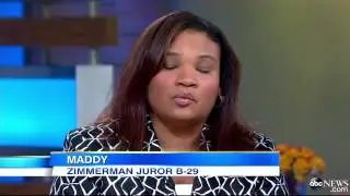 George Zimmerman Juror B-29 Says 'My First Vote Was Second-Degree Murder' in 'GMA Interview