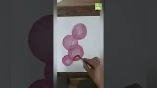 Beet root natural paint hack| mesmerizing art|cosmic color| organic color art |@ArtistsStrokes24