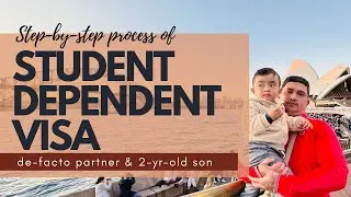 DIY PROCESS OF STUDENT DEPENDENT VISA | STUDENT SUBSEQUENT ENTRANT VISA (SUBCLASS 500) | DE-FACTO
