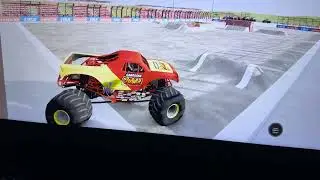 Beam N G Dr. monster truck fairgrounds, freestyle competition