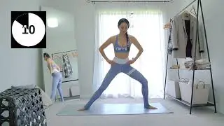 Ballet Inspired Leg Toning Workout | No Equipment |Follow Along