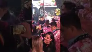 Cute moment when Chato MP sees his girlfriend on stage for 1st time!
