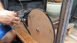 Cilindro elétrico artesanal