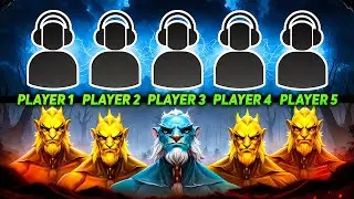 ЧТО БУДЕТ, Если Phantom Lancer'om Будут Управлять 5 ЧЕЛОВЕК?😱