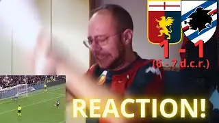 GENOA - SAMPDORIA 1-1 PSICODRAMMA LIVE REACTION! 🤬😡 CATASTROFE AGGHIACCIANTE!